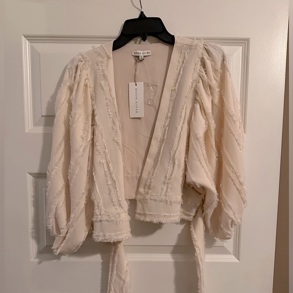 Moon River Wrap Top